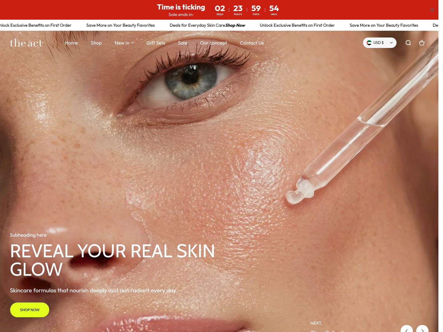 The Act website